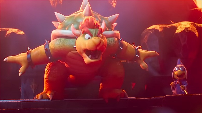 Bowser yelling