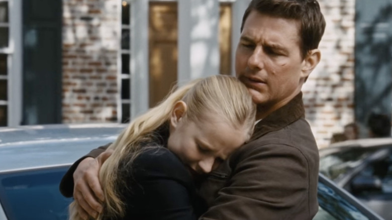 Reacher hugging Samantha