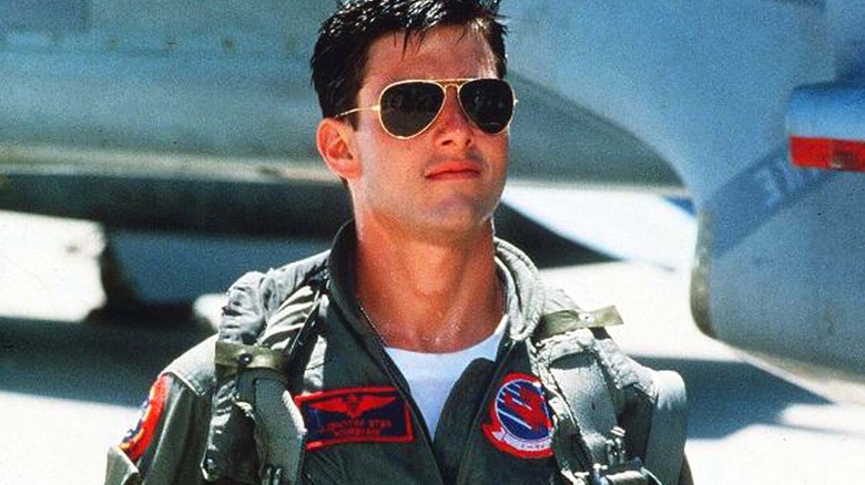 Tom Cruise in flight suit