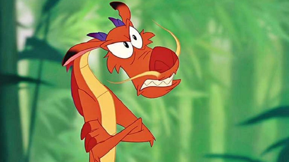 Mushu is not having it