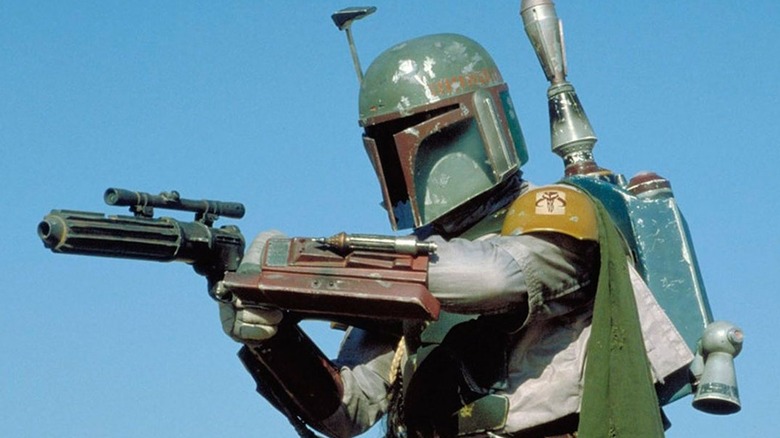 Boba Fett firing gun