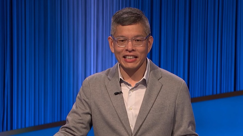 Ben Chan talking on Jeopardy!