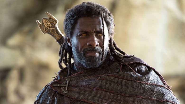 Heimdall carrying sword