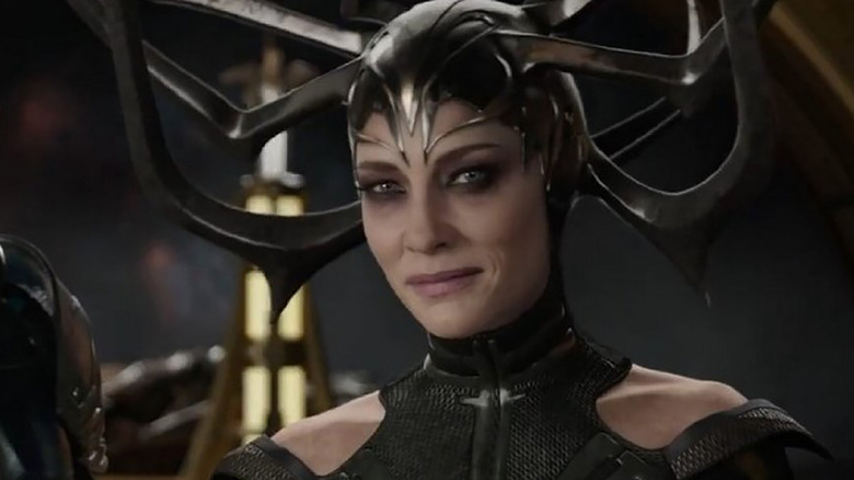 Hela smiling