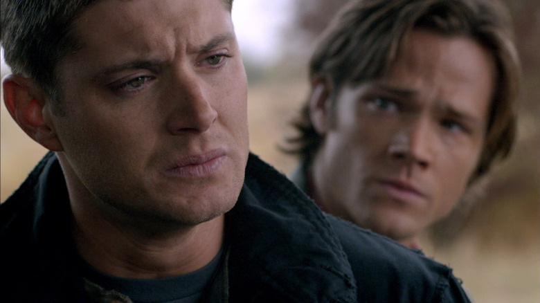 Jensen Ackles and Jared Padalecki get emotional as Dean and Sam Winchester on Supernatural