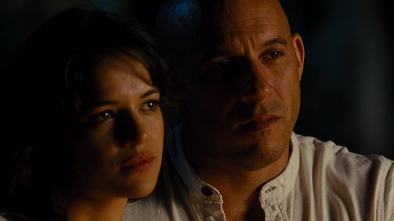 Letty Ortiz and Dominic Toretto together