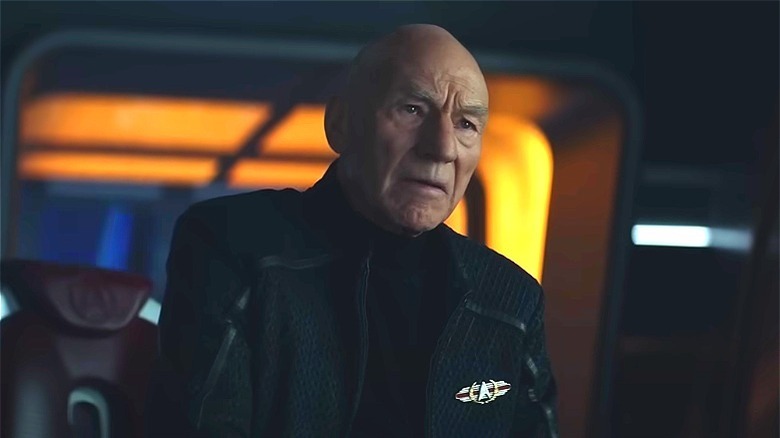 Picard in uniform looking worried