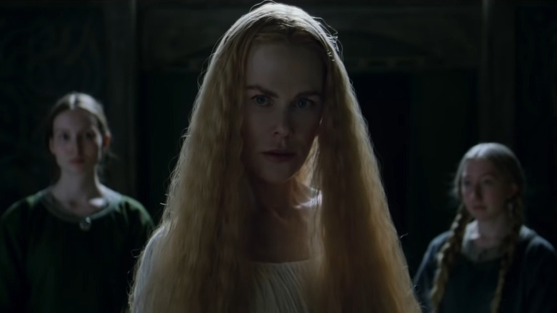 Nicole Kidman looking angry