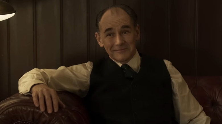 Mark Rylance smiling