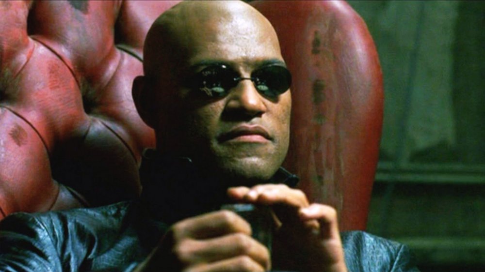 Laurence Fishburne as Morpheus in The Matrix