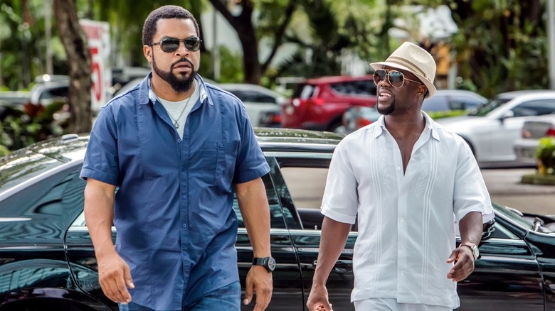 Ice Cube and Kevin Hart on a case