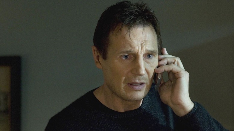 Liam Neeson on phone call