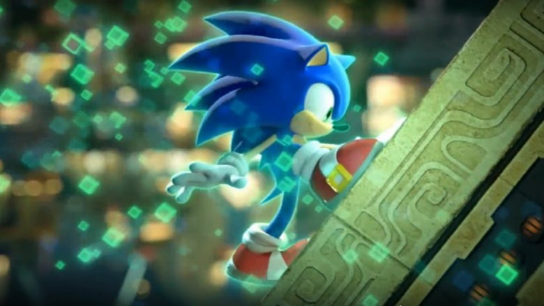 Sonic in Sonic Colors