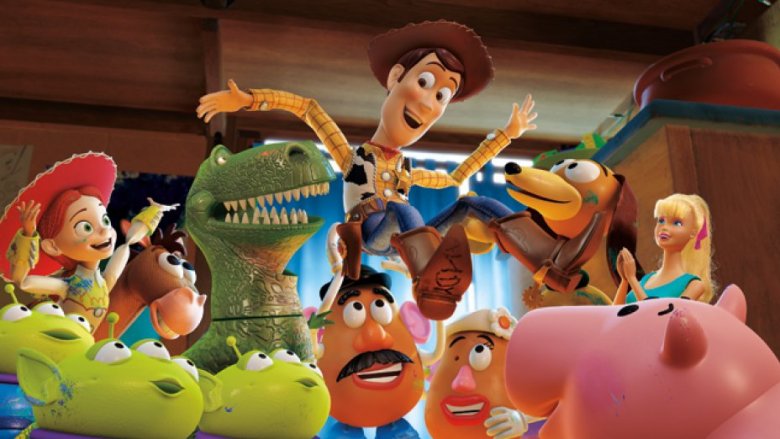 The toys in Toy Story 3