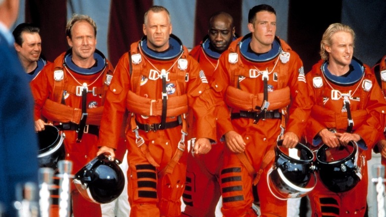 Owen Wilson and pals preparing to save the world Armageddon