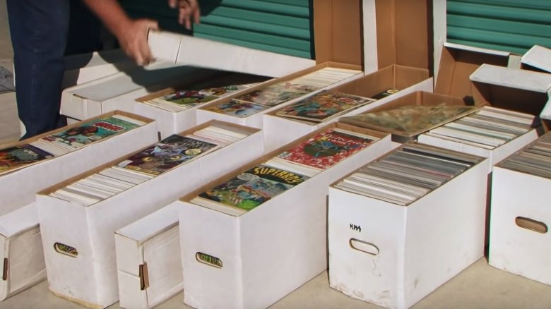 Comic books as seen in Storage Wars