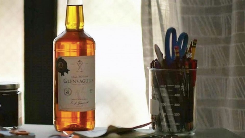 The bottle of Glenvagulin from 10 Cloverfield Lane