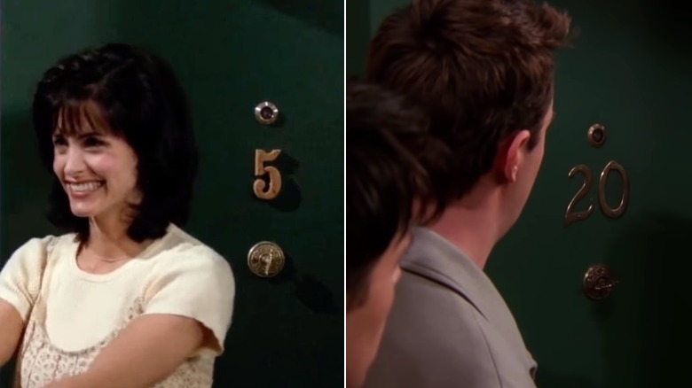 Monica's apartment numbers