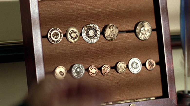 Collection of buttons