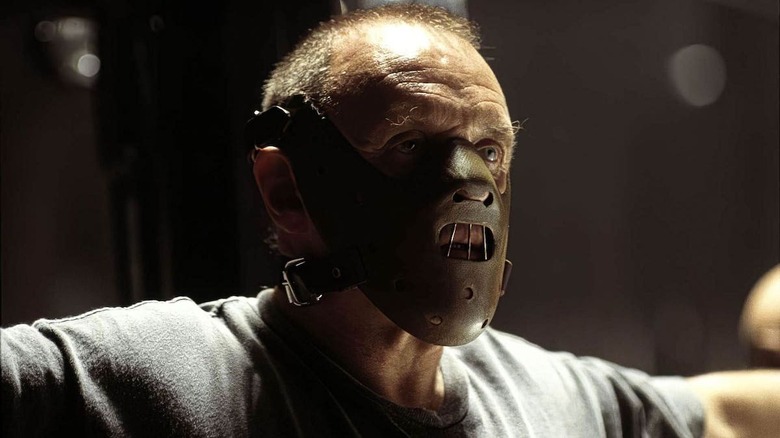 Anthony Hopkins all masked up