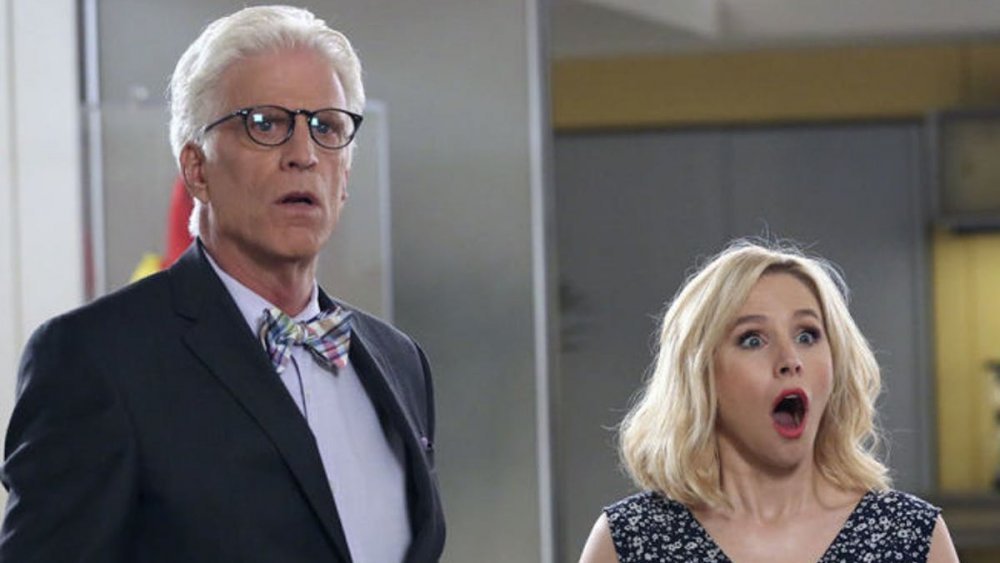 Ted Danson and Kristen Bell on The Good Place