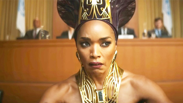 Angela Bassett as Queen Ramonda in Wakanda Forever