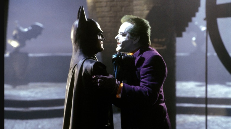 Batman confronts Joker