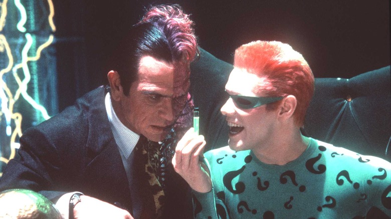 Two-Face and Riddler team up