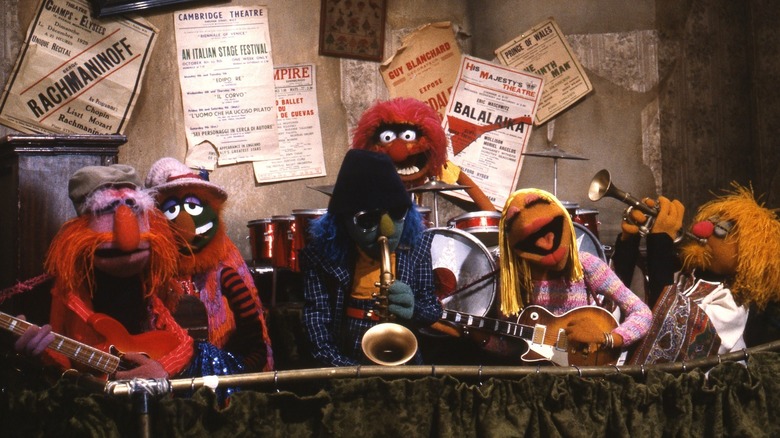 The Electric Mayhem band prepares for their new series