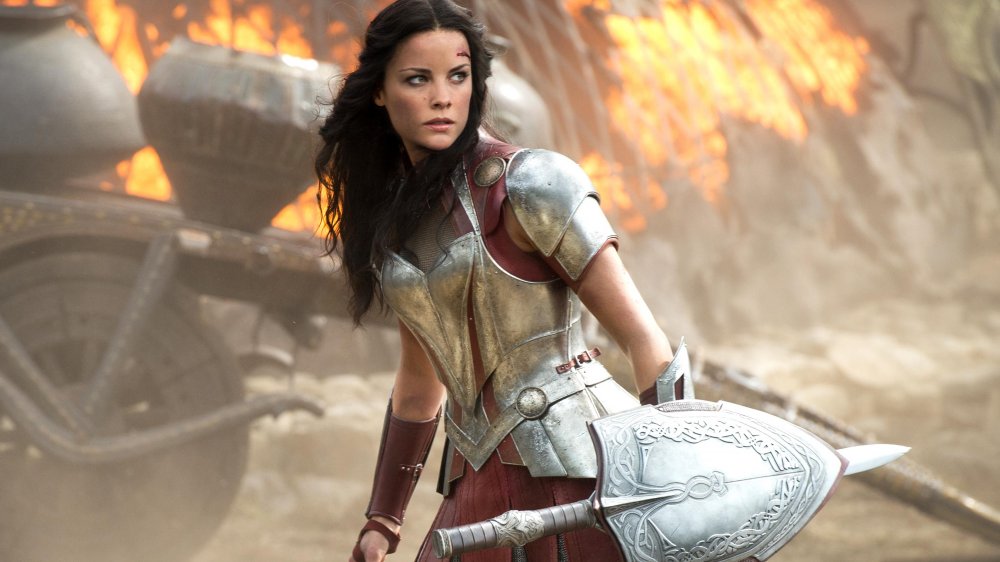 Jaimie Alexander in Thor: The Dark World