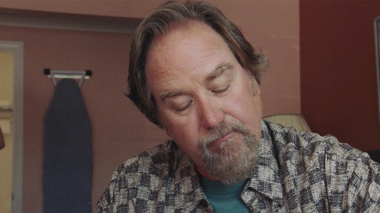 Richard Karn looking down in PEN15