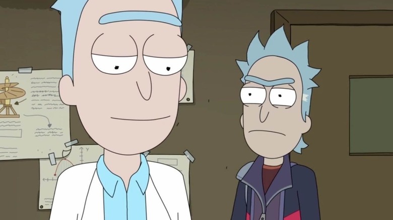 Rick and Morty flashback