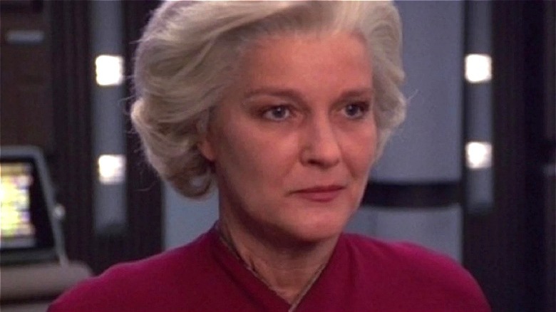 Janeway with gray hair