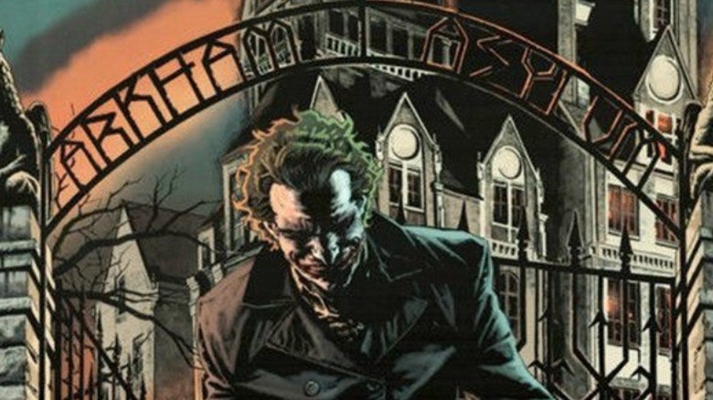 Joker leaving Arkham