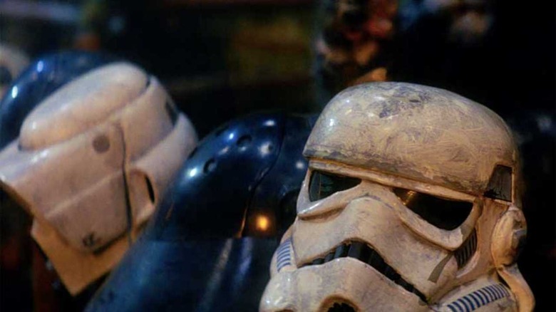 Dirty Stormtrooper helmets