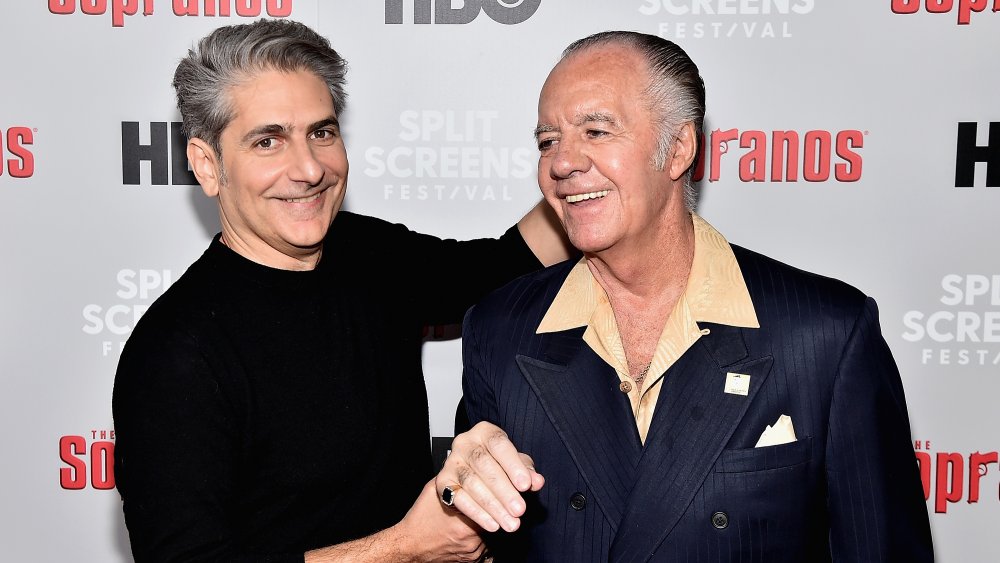 Tony Sirico and Michael Imperioli of The Sopranos