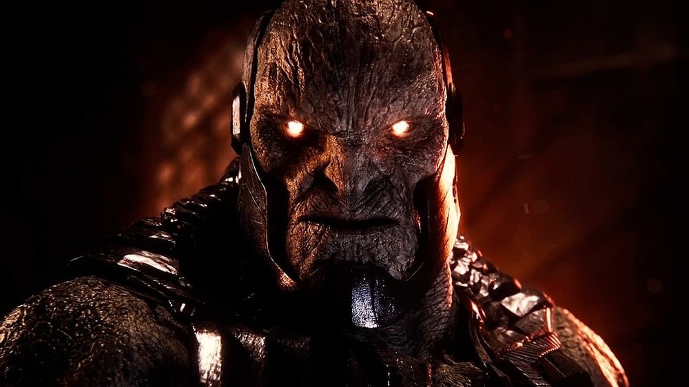 Darkseid glowering