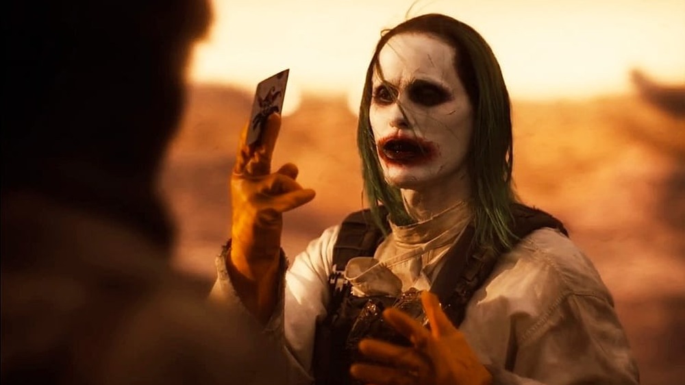 The Joker offers a card