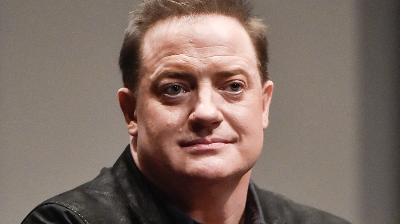 Brendan Fraser smiling