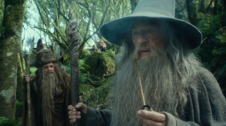 Gandalf and Radagast talking