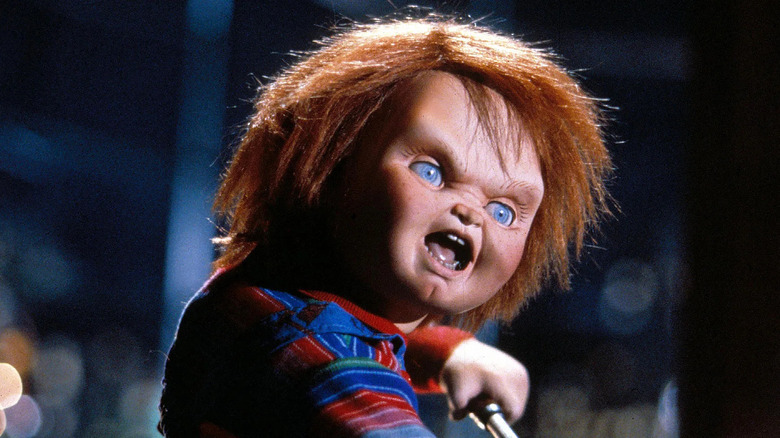 Chucky yelling