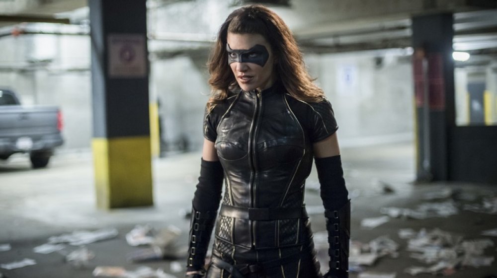 Juliana Harkavy as Dinah Drake, AKA Black Canary, from Arrow