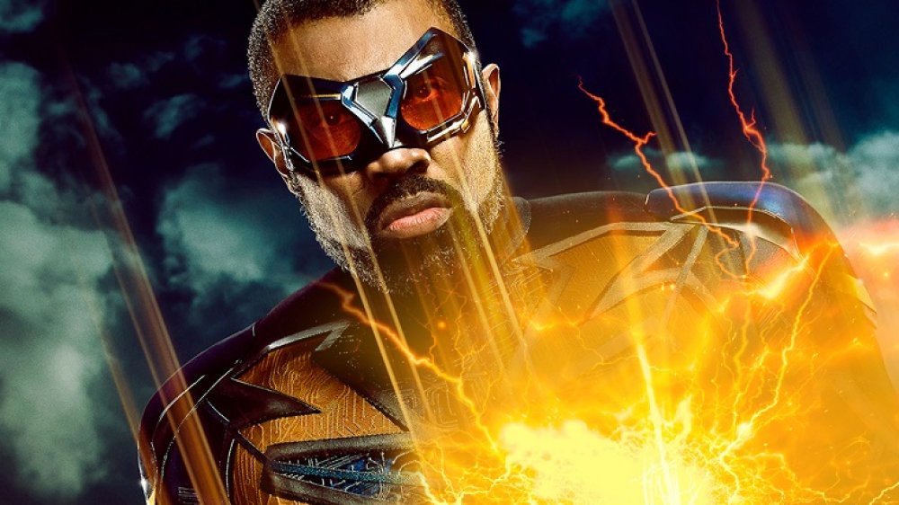 Cress Williams as Jefferson Pierce, AKA Black Lightning, from Black Lightning