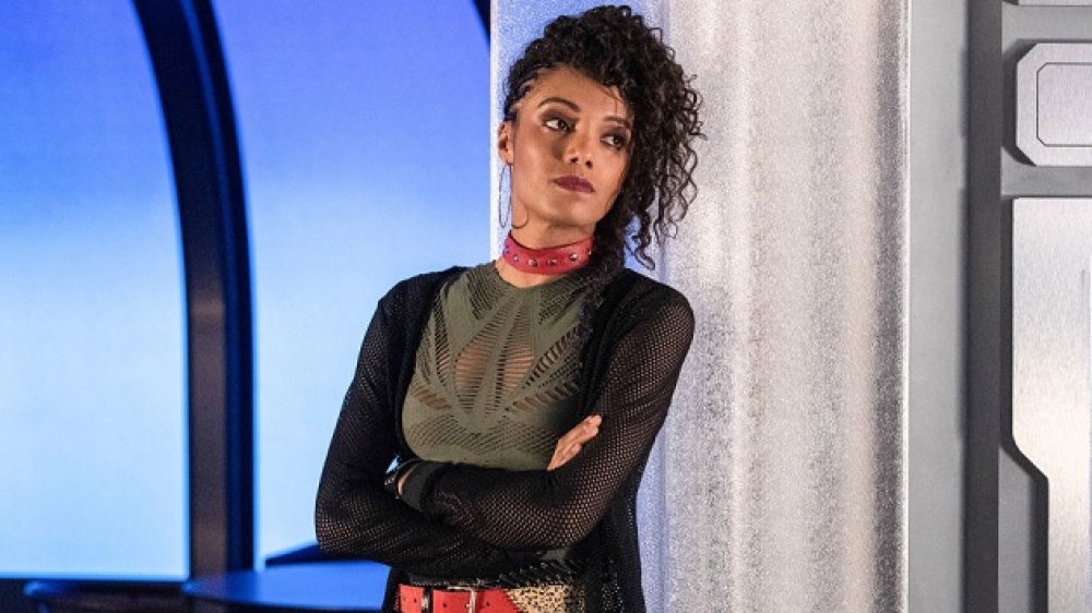 Maisie Richardson-Sellers as Charlie, from Legends of Tomorrow