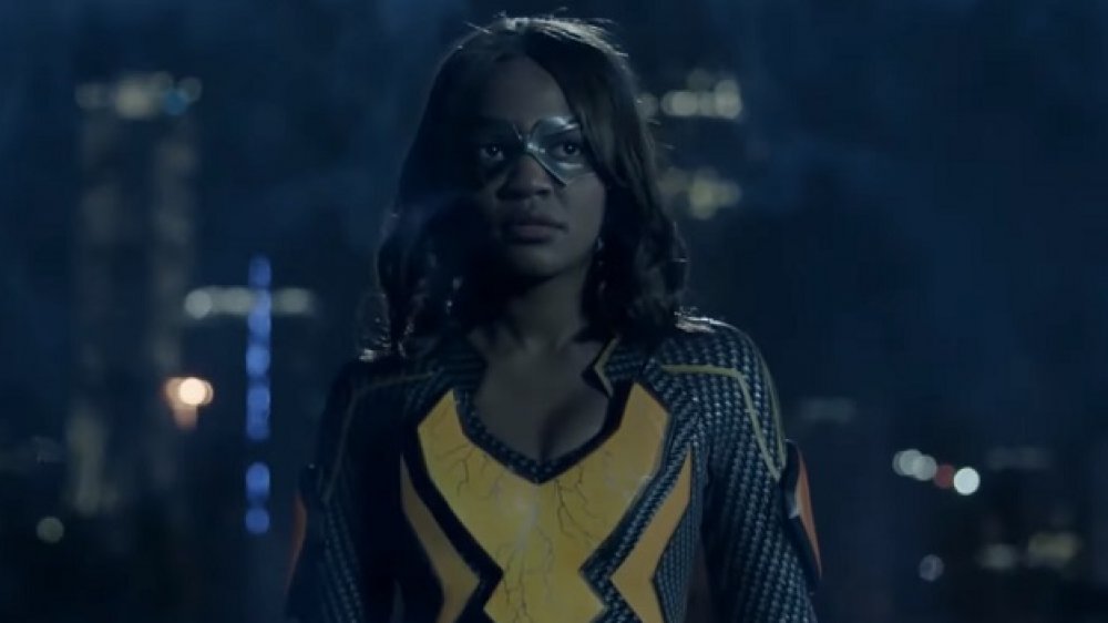 China Anne McClain as Jennifer Pierce, AKA Lightning, from Black Lightning