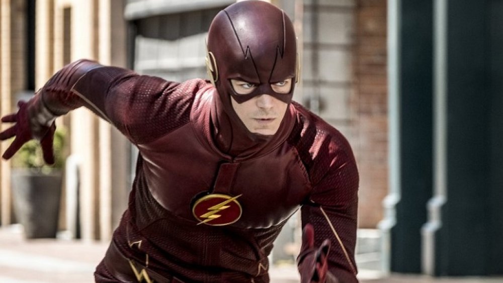 Grant Gustin as Barry Allen, AKA The Flash, from The Flash