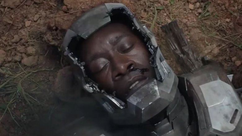 Don Cheadle in Captain America: Civil War