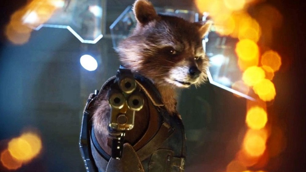 Rocket Raccoon in Guardians of the Galaxy