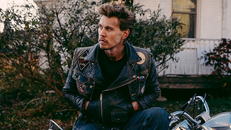 Benny sitting on motorcycle 
