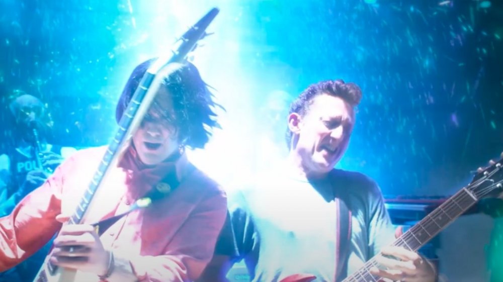 Keanu Reeves as Ted Logan Alex Winter as Bill Preston in Bill & Ted Face the Music